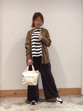 coenさん（レディース・157cm）の秋コーディネート