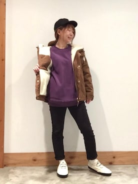 coenさん（レディース・157cm）の秋コーディネート