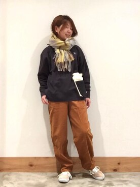 「コーデュロイの季節到来！」｜coenさん（レディース・157cm）の秋コーディネート