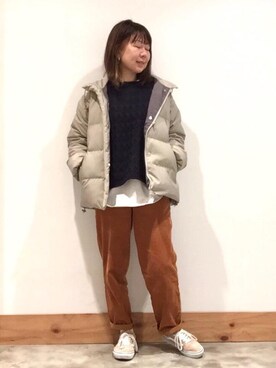 「コーデュロイの季節到来！」｜coenさん（レディース・157cm）の冬コーディネート