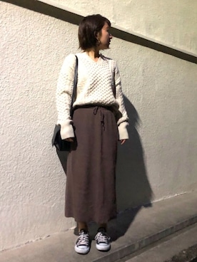 ぽんさん（レディース・155cm）の秋コーディネート