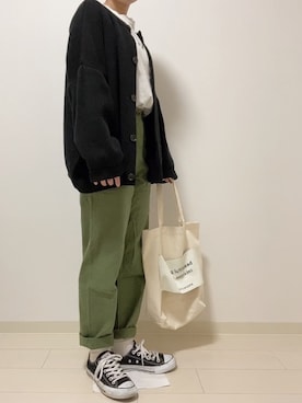 「FORK&SPOON」｜ぽんさん（レディース・155cm）の春コーディネート