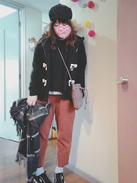 「LB/S （エルビーエス）のアイテム」を使った、maimaiko☺さん（レディース・163cm）の冬コーディネート