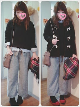 「LB/S （エルビーエス）のアイテム」を使った、maimaiko☺さん（レディース・163cm）の冬コーディネート