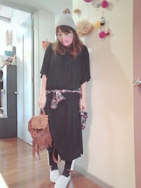 「運動会コーデ」｜「アイテム（その他）」を使った、maimaiko☺さん（レディース・163cm）の秋コーディネート
