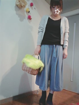 「スカンツ、キレイめ」｜maimaiko☺さん（レディース・163cm）の春コーディネート