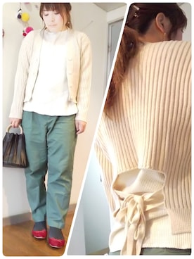 「NETSTAR（ネットスター）のアイテム」を使った、maimaiko☺さん（レディース・163cm）の春コーディネート