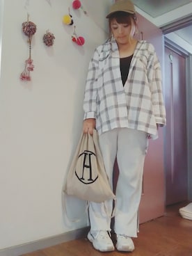 「運動会コーデ」｜「アイテム（その他）」を使った、maimaiko☺さん（レディース・163cm）の秋コーディネート