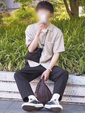 がーさん（メンズ・175cm）の夏コーディネート