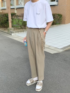 がーさん（メンズ・177cm）の夏コーディネート