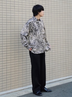 「アイテム（スリッポン）」を使った、がーさん（メンズ・177cm・20代）の秋コーディネート