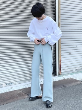 「ASTRAL（アストラル）のアイテム」を使った、がーさん（メンズ・177cm）の春コーディネート