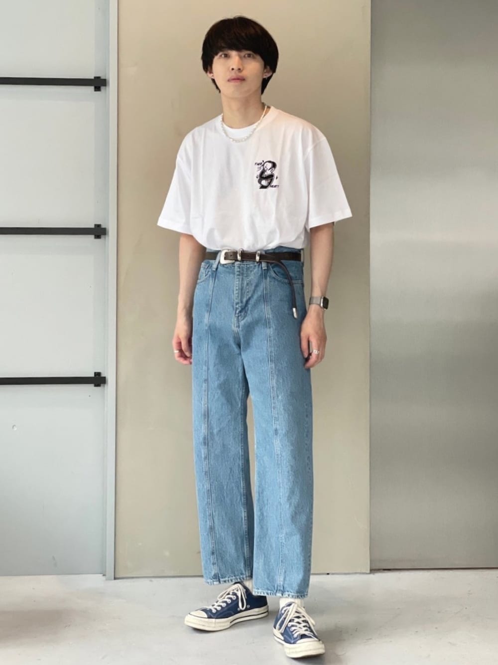 デニム/ジーンズ MONKEY TIME denim center seam trouser monkey time＞ DENIM CENTER SEAM TROUSER/デニムパンツを使った