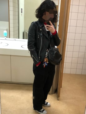 「UNITED ARROWS（ユナイテッドアローズ）のアイテム（つなぎ/オールインワン）」を使った、1970さん（レディース・157cm）の冬コーディネート