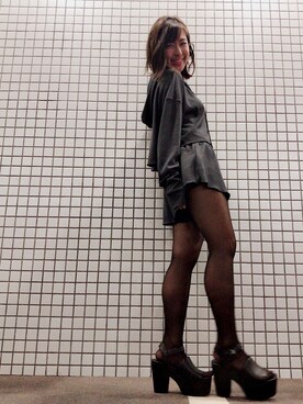 「寒かった」｜akyho33さん（レディース・152cm）の夏コーディネート