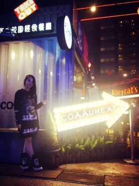 「HBA（フードバイエアー）のアイテム」を使った、LuLuさん（レディース・159cm）の夏コーディネート