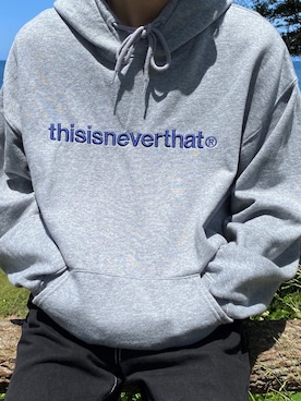 「thisisneverthat（ディスイズネバーザット）のアイテム」を使った、hagataさん（メンズ・178cm）の夏コーディネート