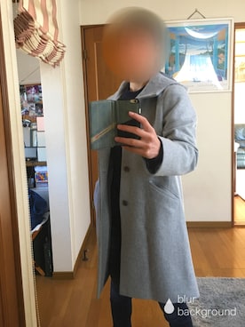 「PLST（プラステ）のアイテム（チェスターコート）」を使った、旬なたかのさん（メンズ・173cm）の冬コーディネート
