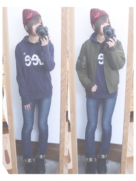 な な す けさん（レディース・164cm）の冬コーディネート