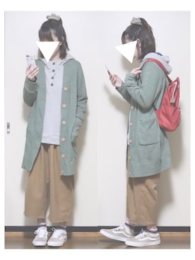 「CLOUDNINE（クラウドナイン）のアイテム（ジャケット/アウター）」を使った、な な す けさん（レディース・164cm）の冬コーディネート