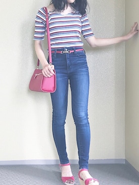 stella さん（レディース・153cm）の夏コーディネート