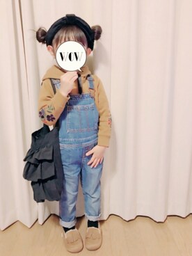 momii☆*さん(キッズ・100cm)の秋コーディネート