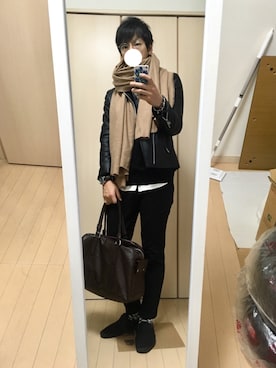 「ポーター」｜「アイテム（その他）」を使った、sgtさん（メンズ・168cm）の秋コーディネート
