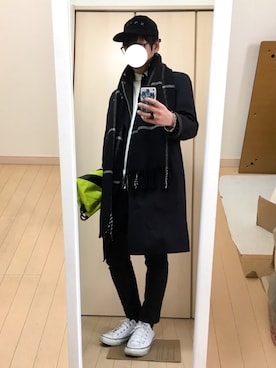 「devirock（デビロック）のアイテム（バッグ）」を使った、sgtさん（メンズ・168cm）の冬コーディネート