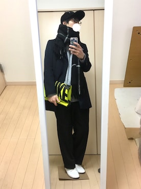 「コーデュロイキャップ」｜sgtさん（メンズ・168cm）の冬コーディネート