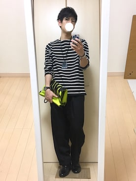 「devirock（デビロック）のアイテム（バッグ）」を使った、sgtさん（メンズ・168cm）の春コーディネート