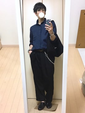「PROJECT SR'ES（プロジェクトエスアールエス）のアイテム（パンツ）」を使った、sgtさん（メンズ・168cm）の春コーディネート