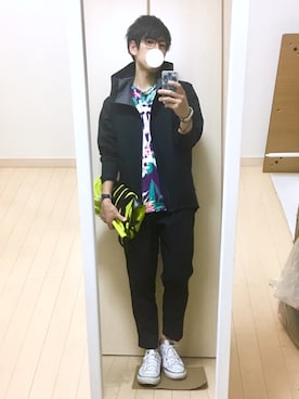 「devirock（デビロック）のアイテム（バッグ）」を使った、sgtさん（メンズ・168cm）の春コーディネート