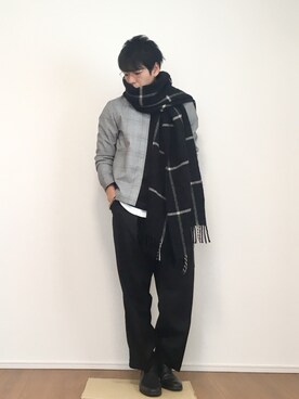 「PROJECT SR'ES（プロジェクトエスアールエス）のアイテム（パンツ）」を使った、sgtさん（メンズ・168cm）の秋コーディネート