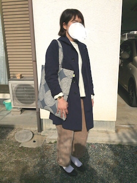 「see design（シーデザイン）のアイテム」を使った、ともさん（レディース・155cm）の冬コーディネート