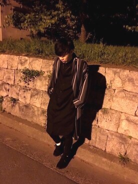 「HARE（ハレ）のアイテム（その他アウター）」を使った、Kさん（メンズ・178cm）の春コーディネート