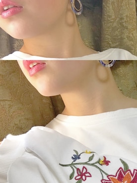 「3CE（3CE）のアイテム」を使った、kanekoさん（レディース・161cm）の冬コーディネート