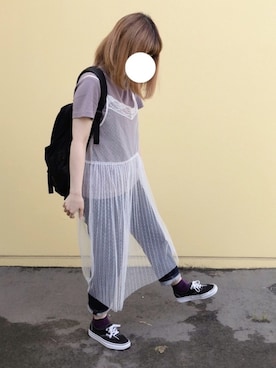 「MHL.」｜「アイテム（ワンピース/ドレス）」を使った、あめんぼさん（レディース・159cm）の夏コーディネート