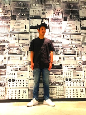 UENTSUさん（メンズ・170cm）の春コーディネート