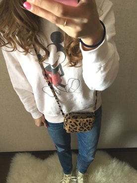 「CONVERSE（コンバース）のCONVERSE ALL STAR　ハイカットスニーカー（スニーカー）」を使った、ayakaさん（レディース・165cm）の春コーディネート