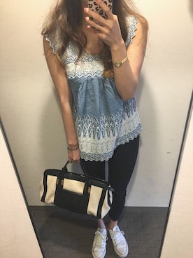 「SHIPS for women」｜「アイテム（その他）」を使った、ayakaさん（レディース・166cm）の夏コーディネート