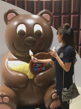 「URBAN RESEARCH（アーバンリサーチ）のアイテム（バレッタ/ヘアクリップ）」を使った、ayakaさん（レディース・166cm）の夏コーディネート