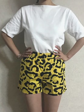 「パジャマ」｜「アイテム（アクセサリー）」を使った、ayakaさん（レディース・166cm）の夏コーディネート