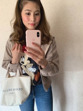 「hawaii」｜「アイテム（アクセサリー）」を使った、ayakaさん（レディース・166cm）の春コーディネート