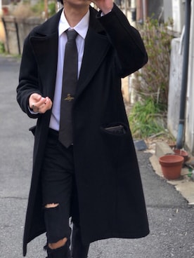 「アイテム（フォーマルスーツ/小物）」を使った、Mydearさん（メンズ・174cm・10代）の春コーディネート