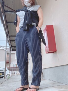 ha-tan. ✩.*˚さん（レディース・157cm）の夏コーディネート