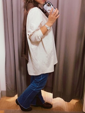 ha-tan. ✩.*˚さん（レディース・157cm）の秋コーディネート