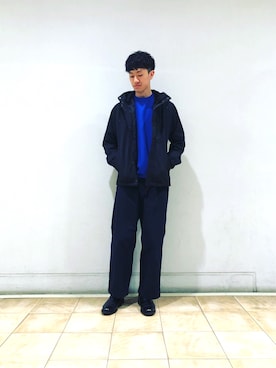 「URBAN RESEARCH（アーバンリサーチ）のアイテム（マウンテンパーカー）」を使った、daikiさん（メンズ・181cm）の冬コーディネート