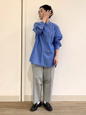 「unify（ユニファイ）のアイテム」を使った、クボさん（レディース・160cm）の春コーディネート