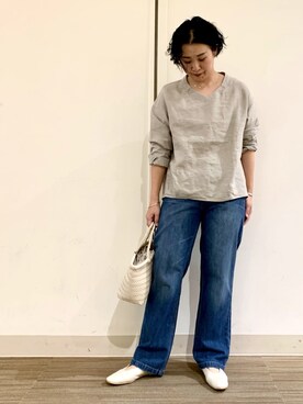 クボさん（レディース・160cm）の春コーディネート