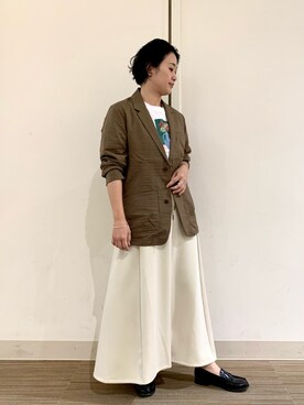 クボさん（レディース・160cm）の春コーディネート